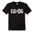 Bass Player T shirt E A D G Strings of the Bass