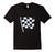 Checkered Flag T-Shirt Race Car Finish Lap Win Track