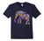 Design By Humans: Elephant Silhouette Graphic T-Shirt