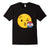 Emoji Loves Croatia Soccer T-Shirt Croatian Futbol Funny Tee