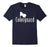 Colorguard Flag White Text T Shirt