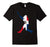 Dominican Republic Baseball Flag Shirt