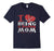 I Love Being Hockey Mom Tshirt