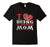 I Love Being Hockey Mom Tshirt