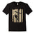 Lineman Shirts: American Flag And Lineman T Shirt