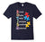 Autism Awareness T-Shirt - Always Unique Totally Intelligent