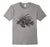 Big Texas Vintage Lion Fish Engraving T-Shirt