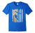 Lineman Shirts: American Flag And Lineman T Shirt