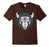 Bison / Buffalo Skull w Feathers T-Shirt