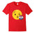 Emoji Loves Croatia Soccer T-Shirt Croatian Futbol Funny Tee
