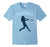 Baseball Hitter W Bat Sports T- Shirt
