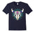 Bison / Buffalo Skull w Feathers T-Shirt