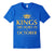 Men'S Kings Are Born In October T-Shirt Gold Foil Edition Shirt