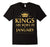 Men'S Kings Are Born In January T-Shirt Gold Foil Edition Shirt