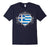 Greece Flag Shirt. I Love Greece T Shirt